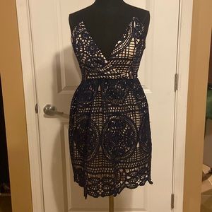 Navy Akira Dress